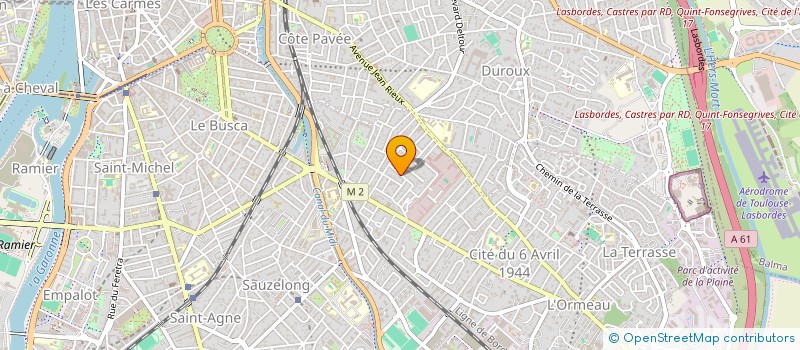 localisation de l'entreprise SAB EVENTING à TOULOUSE