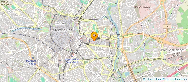 localisation de l'entreprise SAB & FRERES à MONTPELLIER