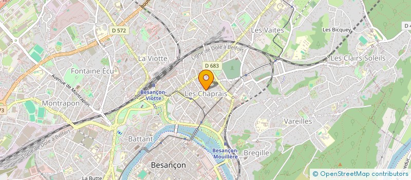 localisation de l'entreprise SAB HOLDING à BESANCON