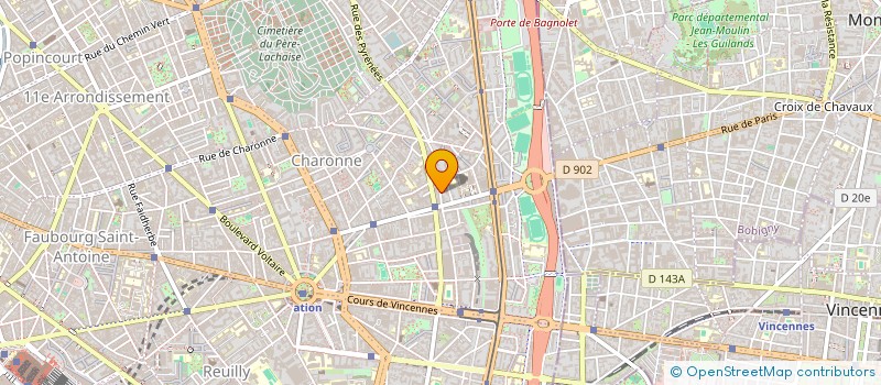 localisation de l'entreprise SAB I  PARIS