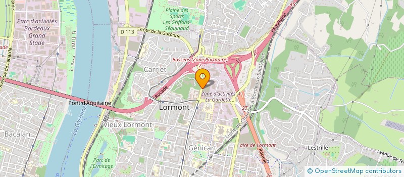 localisation de l'entreprise SAB IN MENUISERIE  TRESSES