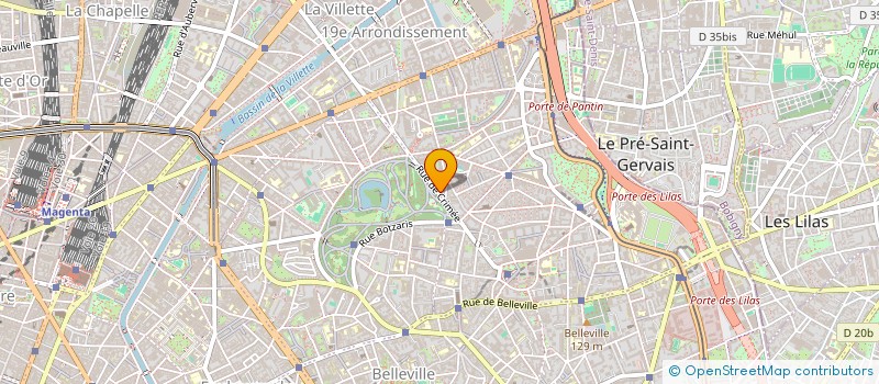 localisation de l'entreprise SAB INFO  PARIS