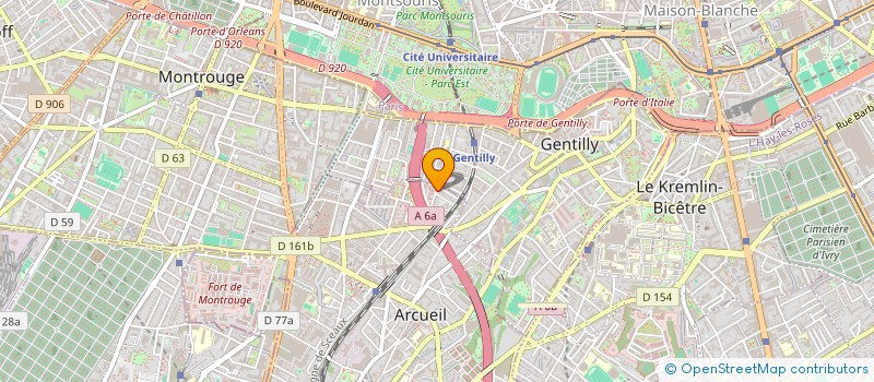 localisation de l'entreprise SAB-LY-MENAS  ARCUEIL