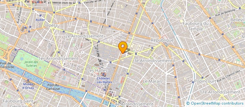 localisation de l'entreprise SAB'S à PARIS