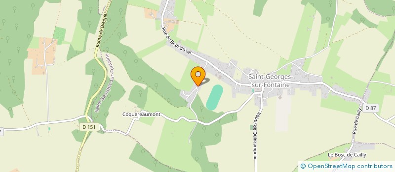 localisation de l'entreprise SAB SOLCIEL  SAINT-GEORGES-SUR-FONTAINE