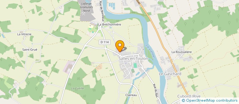 localisation de l'entreprise SAB'TAXI  VALDIVIENNE