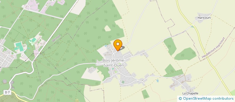 localisation de l'entreprise SABA  BOIS-JEROME-SAINT-OUEN