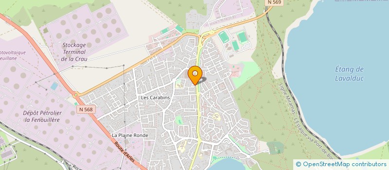 localisation de l'entreprise SABA  FOS-SUR-MER