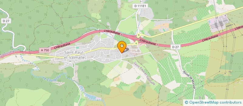 localisation de l'entreprise SABA  SAINT-PAUL-ET-VALMALLE