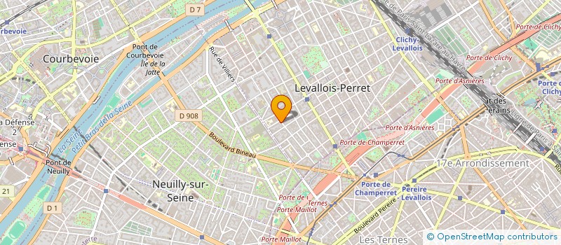 localisation de l'entreprise SABA à LEVALLOIS-PERRET