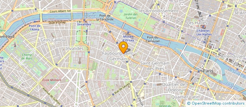 localisation de l'entreprise SABA COMMUNICATION à PARIS