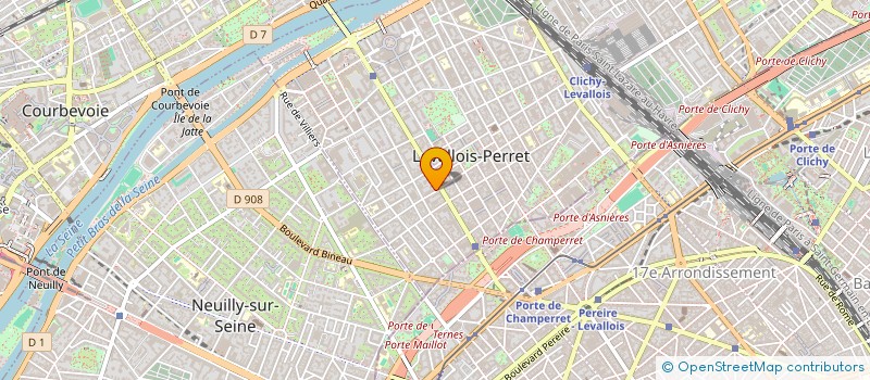 localisation de l'entreprise SABA CONSEIL à LEVALLOIS-PERRET