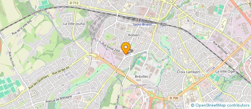 localisation de l'entreprise SABA CONSTRUCTION à SAINT-BRIEUC