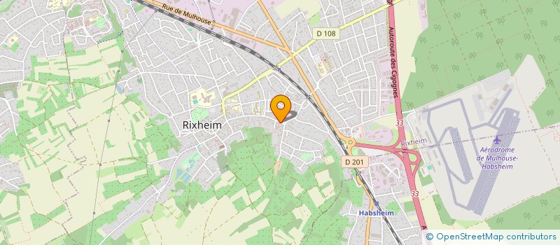 localisation de l'entreprise SABA EUROPE SSE  MULHOUSE