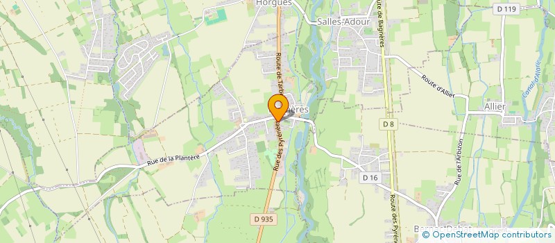 localisation de l'entreprise SABA FX  BERNAC-DESSUS