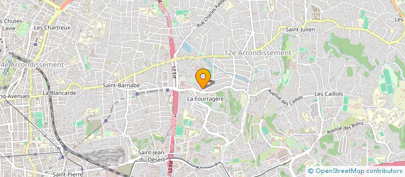 localisation de l'entreprise SABA IMMOBILIER à MARSEILLE