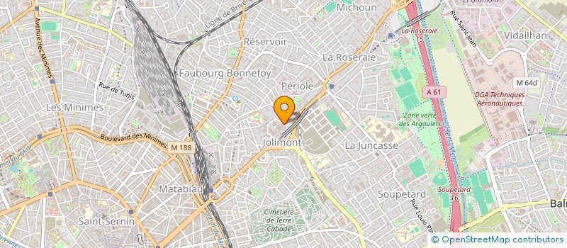 localisation de l'entreprise SABA PROMOTION à TOULOUSE
