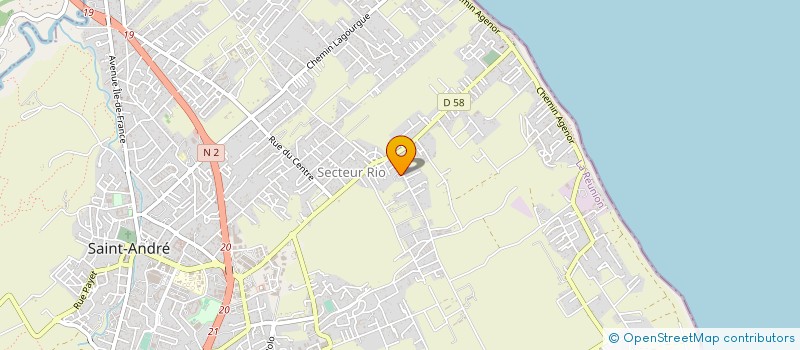 localisation de l'entreprise SABABADY TERRASSEMENT TRAVAUX PUBLICS ET MOELLONNAGE  SAINT-ANDRE