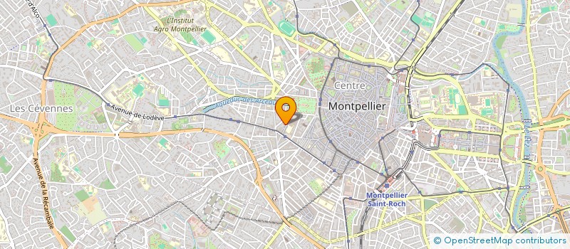 localisation de l'entreprise SABADIE SAINT CRICQ à MONTPELLIER