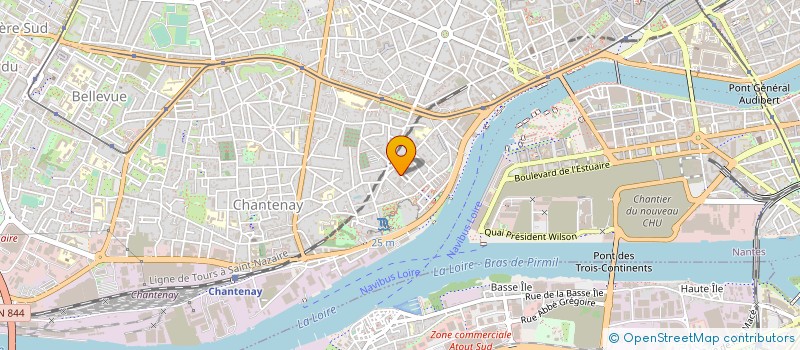 localisation de l'entreprise SABAH à NANTES