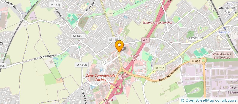 localisation de l'entreprise SABAH à LESQUIN