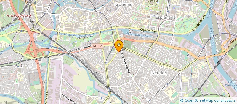 localisation de l'entreprise SABAHPHARM à STRASBOURG