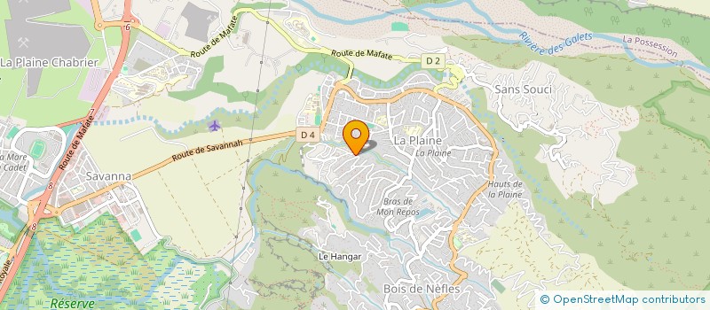 localisation de l'entreprise SABAI à SAINT-PAUL