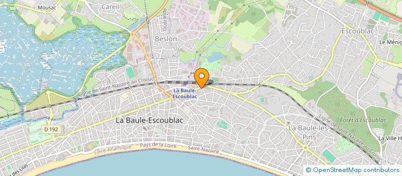 localisation de l'entreprise SABAI VAN à LA BAULE-ESCOUBLAC