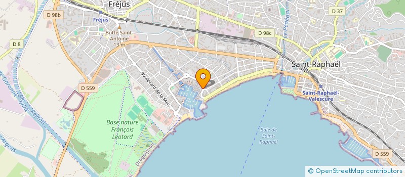 localisation de l'entreprise SABAIDEE THAI MASSAGE à FREJUS