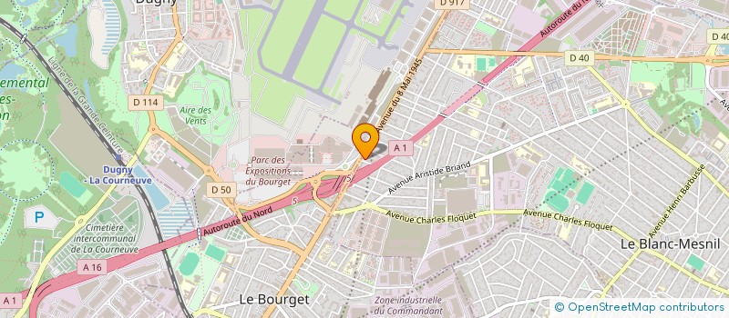 localisation de l'entreprise SABAIDI à LE BLANC-MESNIL
