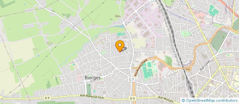localisation de l'entreprise SABAIDI-LAO à RIORGES
