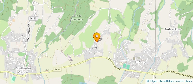 localisation de l'entreprise SABALE  LUZINAY