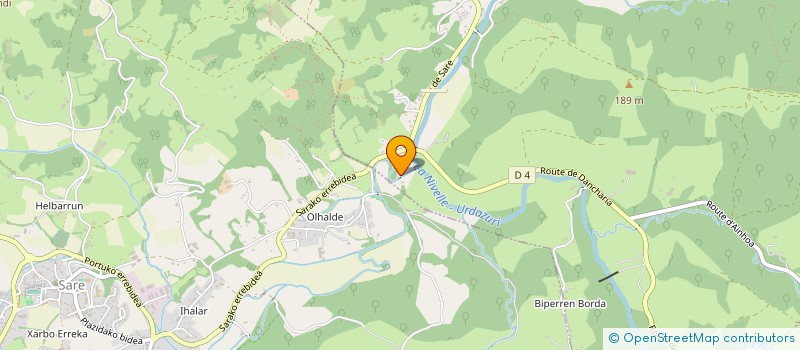 localisation de l'entreprise SABALOUE  SAINT-PEE-SUR-NIVELLE