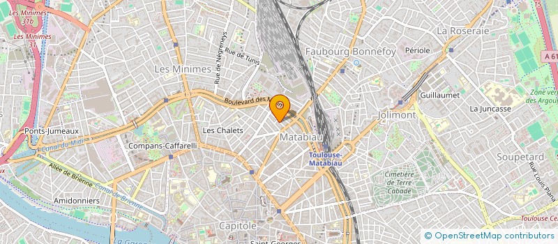 localisation de l'entreprise SABALYSTO à TOULOUSE