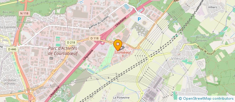 localisation de l'entreprise SABAMAURIOND  VILLEJUST