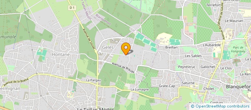 localisation de l'entreprise SABANA MANAGEMENT  TALMONT-SAINT-HILAIRE