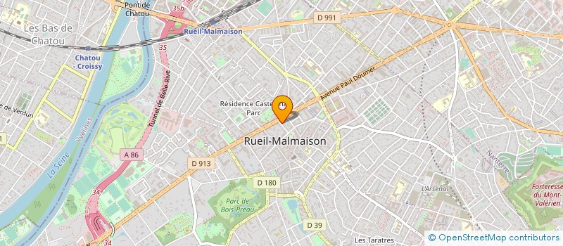 localisation de l'entreprise SABANAH à RUEIL-MALMAISON
