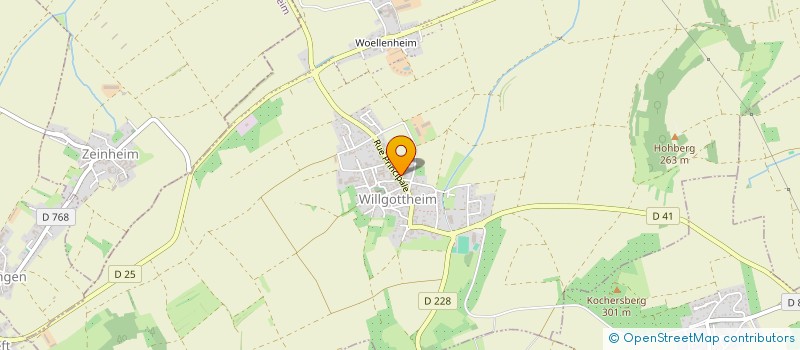 localisation de l'entreprise SABAO à WILLGOTTHEIM