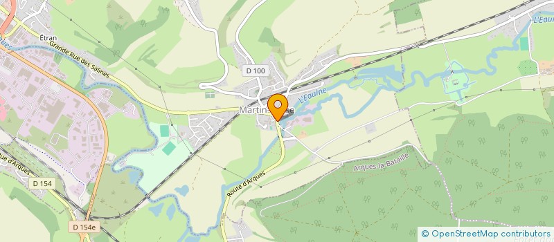 localisation de l'entreprise SABAREGES  MARTIN-EGLISE