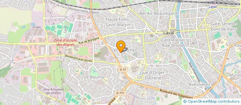 localisation de l'entreprise SABARI à LAVAL