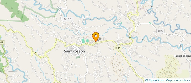 localisation de l'entreprise SABAS  SAINT-JOSEPH