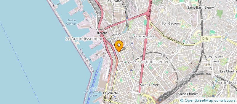 localisation de l'entreprise SABAT 13  MARSEILLE