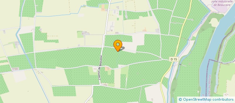 localisation de l'entreprise SABATIE BENJAMIN  BEAUCAIRE