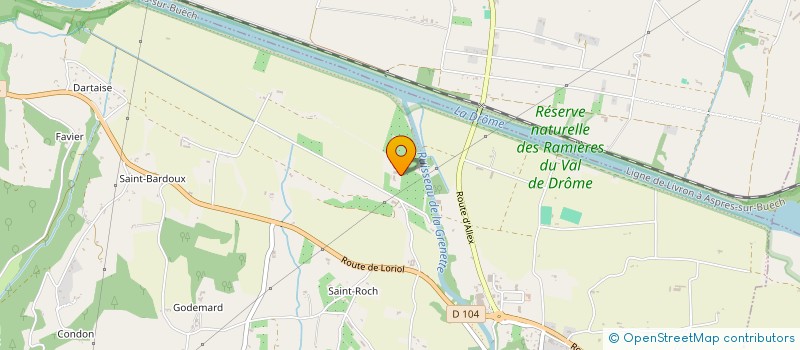 localisation de l'entreprise SABATIER à GRANE