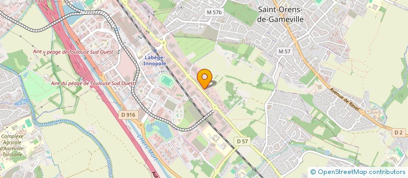 localisation de l'entreprise SABATIER INVESTISSEMENTS IMMOBILIER  LABEGE