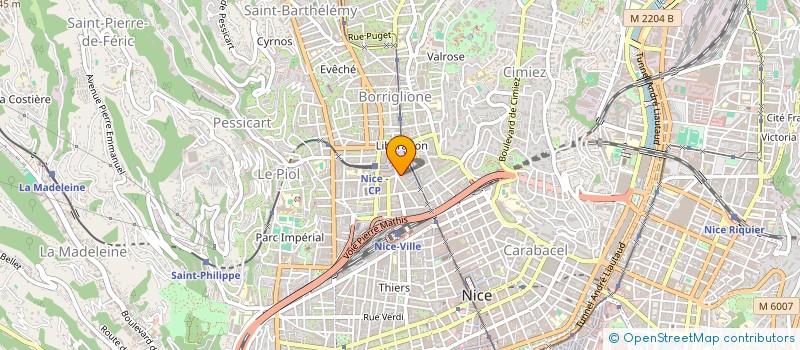 localisation de l'entreprise SABATIER PIERRE à NICE