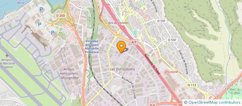 localisation de l'entreprise SABATIER SAS à VITROLLES