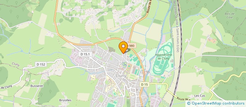 localisation de l'entreprise SABATINI  CLUNY