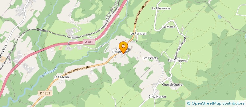 localisation de l'entreprise SABAUDIA ASSURANCES  FILLIERE