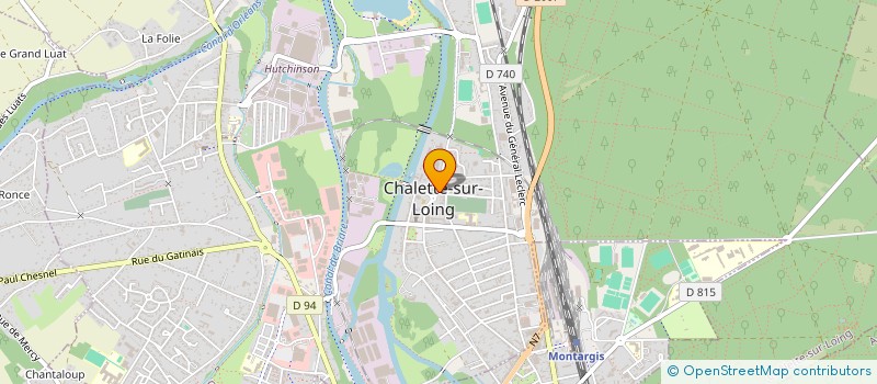 localisation de l'entreprise SABAY à CHALETTE-SUR-LOING